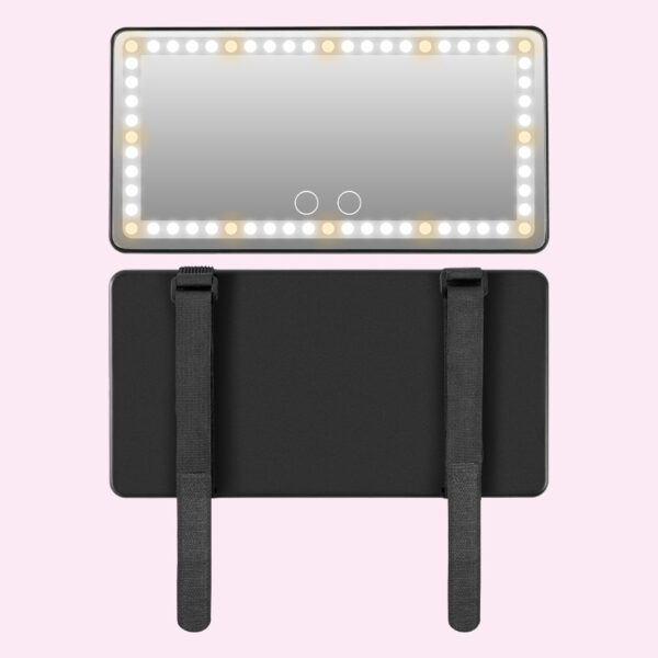 Car Makeup Mirror With Light Charging